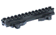 UTG Sporting Type - Double Picatinny Rail 13 Slot Angle Mount with QD Lever Mount